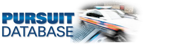 Pursuit Database  Specialized Law Enforcement & Police Software 